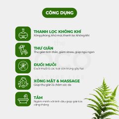Tinh Dầu Oải Hương The Loco - Tinh Dầu Thơm Phòng Tự Nhiên 10ml, Giấy Kiểm Nghiệm COA, Giảm Căng Thẳng, Thư Giãn, Hỗ Trợ Ngủ Sâu