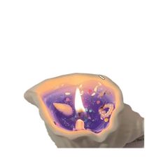 Nến Thơm Vỏ Sò Biển — Quà Tặng Lãng Mạn Hương Hoa Lavender & Gỗ Thơm Trang Trí Nhà Cửa, Phòng Ngủ, Văn Phòng