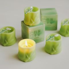 Nến thơm bamboo cao cấp - Nến xông phòng hỗ trợ ngủ, giảm căng thẳng, tạo không gian thơm tho và ấm cúng