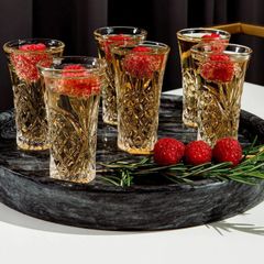 Bộ 6 Ly Shot Pha Lê Killarney Crystal 59ml - Sang Trọng, Thích Hợp Uống Vodka, Tequila, Quà Tặng Cao Cấp