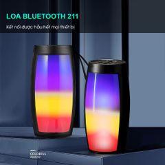 Loa Bluetooth MINI ZQS12025 - Âm Thanh Chất Lượng Cao Có Đèn Nháy Theo Nhạc, Đọc USB, Thẻ Nhớ, Thiết Kế Nhỏ Gọn Dễ Dàng Mang Theo