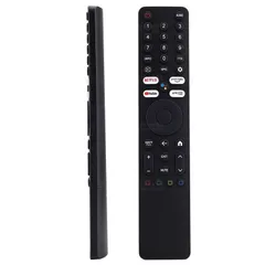 Điều khiển Remote Giọng Nói TIVI Xiaomi Dài 4 Nút Trắng - Phím Êm Nhạy, Tặng Pin - Phụ Kiện Tiện Ích Cho TV