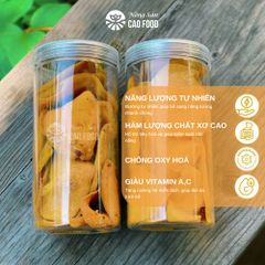 Xoài Sấy Dẻo CAOFOOD 500g - Snack Ngon Từ Xoài Cát Tươi Nguyên Chất, Không Chất Tạo Màu, Thực Phẩm Sạch An Toàn