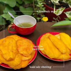 Xoài Sấy Dẻo CAOFOOD 500g - Snack Ngon Từ Xoài Cát Tươi Nguyên Chất, Không Chất Tạo Màu, Thực Phẩm Sạch An Toàn