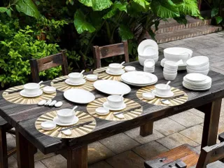 Bộ bát sứ Royal Berlin 72 món - Thiết kế thanh lịch, cao cấp, tối giản cho bữa tiệc hoàn hảo và gia đình đầm ấm
