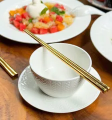 Bộ bát sứ Royal Berlin 72 món - Thiết kế thanh lịch, cao cấp, tối giản cho bữa tiệc hoàn hảo và gia đình đầm ấm