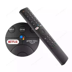 Điều khiển Remote giọng nói VOICE TIVI XIAOMI DÀI 1 nút trắng PHÍM ÊM NHẠY HÀNG MỚI+TẶNG PIN