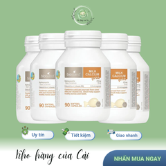 Viên Canxi Sữa Bio Island Cho Bé 90 Viên - Hỗ Trợ Phát Triển Xương & Răng, Giúp Bé Cao Lớn & Ngủ Ngon, Xuất Xứ Úc