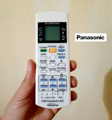 Điều Khiển Điều Hòa Panasonic 1&2 Chiều Inverter Nano Eco - Remote Chính Hãng, Tặng Kèm Pin AAA, Thiết Kế Hiện Đại, Dễ Sử Dụng