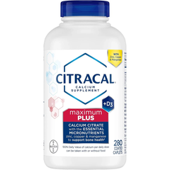 Viên Uống Bổ Sung Canxi Citracal Maximum Plus + D3 - Hỗ Trợ Sức Khỏe Xương Khớp, Dễ Hấp Thu, Chứa Vitamin D3 và Khoáng Chất Cần Thiết