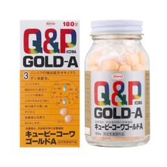Viên uống Q&P Kowa Gold A Nhật Bản - Hỗ trợ sức khỏe, giảm mệt mỏi, bổ sung vitamin B, năng lượng, 180 viên