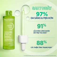 Tinh Chất Bioderma Sebium Serum 30mL - Giảm Mụn, Ngừa Thâm, Cải Thiện Da Dầu - Sản Phẩm Chăm Sóc Da Từ Pháp