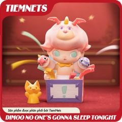 Mô Hình Blind Box Dimoo - No One's Gonna Sleep Tonight - Bộ 13 Nhân Vật Ngẫu Nhiên PVC/ABS Cho Fan Nghệ Thuật