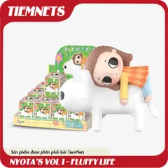 Mô Hình Blind Box Nyota's Fluffy Life Series 1 - Bộ Sưu Tập 13 Nhân Vật Ngẫu Nhiên PVC/ABS, Đồ Chơi Trẻ Em Thú Vị