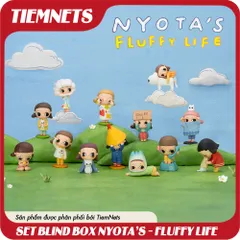 Mô Hình Blind Box Nyota's Fluffy Life Series 1 - Bộ Sưu Tập 13 Nhân Vật Ngẫu Nhiên PVC/ABS, Đồ Chơi Trẻ Em Thú Vị
