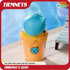 Mô Hình Hirono x Qoo Blush - Figure Chính Hãng Cao 7.5cm, Đồ Chơi Nghệ Thuật, Quà Tặng Sáng Tạo cho Fan Qoo