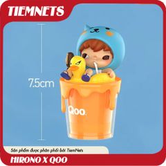 Mô Hình Hirono x Qoo Blush - Figure Chính Hãng Cao 7.5cm, Đồ Chơi Nghệ Thuật, Quà Tặng Sáng Tạo cho Fan Qoo