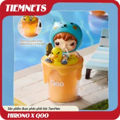 Mô Hình Hirono x Qoo Blush - Figure Chính Hãng Cao 7.5cm, Đồ Chơi Nghệ Thuật, Quà Tặng Sáng Tạo cho Fan Qoo
