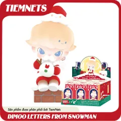 Mô Hình Blind Box Dimoo Letters from Snowman - Bộ Figurine Ngẫu Nhiên PVC/ABS Thú Vị Dành Cho Người Sưu Tập