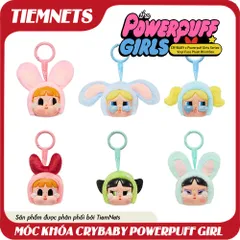 Móc Khóa Crybaby - Hộp Blind Box Nhân Vật Powerpuff Girls Ngẫu Nhiên, Quà Tặng Dễ Thương Cho Fan Bộ Phim Hoạt Hình