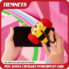 Móc Khóa Crybaby - Hộp Blind Box Nhân Vật Powerpuff Girls Ngẫu Nhiên, Quà Tặng Dễ Thương Cho Fan Bộ Phim Hoạt Hình