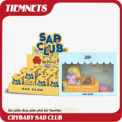 Bộ Mô Hình Blind Box Crybaby Sad Club - 9 Nhân Vật Độc Đáo, Bao Gồm Thông Điệp Xuyên Thấu, Đồ Chơi PVC/ABS cao cấp