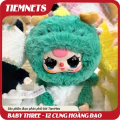 MÔ HÌNH BLIND BOX BABY THREE 12 CON GIÁP PLUSH DOLL - CHÍNH HÃNG DOUMI