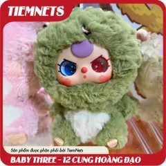 MÔ HÌNH BLIND BOX BABY THREE 12 CON GIÁP PLUSH DOLL - CHÍNH HÃNG DOUMI