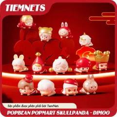 Mô Hình Figure P.O.P.Bean SkullPanda & Di.moo - Đồ Chơi Cao Cấp Chính Hãng Cho Người Sưu Tầm
