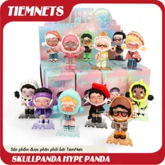 Mô Hình Blind Box Skullpanda Hypepanda - Bộ Sưu Tập Nhân Vật Vintage, Skater, Hip Hop, Quà Tặng Độc Đáo Cho Người Sưu Tập