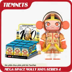 Mô Hình Blind Box Space Molly 100% Series 4 - Bộ Sưu Tập 15 Nhân Vật Ngẫu Nhiên PVC/ABS - Quà Tặng Arttoys Thú Vị