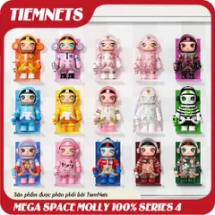 Mô Hình Blind Box Space Molly 100% Series 4 - Bộ Sưu Tập 15 Nhân Vật Ngẫu Nhiên PVC/ABS - Quà Tặng Arttoys Thú Vị