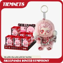 Bộ Mô Hình Blind Box Skullpanda Winter Symphony Plush - Nhân Vật Ngẫu Nhiên 13.5 cm, Chất Liệu PVC - Quà Tặng Độc Đáo Cho Fan Hâm Mộ