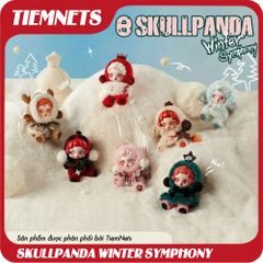 Bộ Mô Hình Blind Box Skullpanda Winter Symphony Plush - Nhân Vật Ngẫu Nhiên 13.5 cm, Chất Liệu PVC - Quà Tặng Độc Đáo Cho Fan Hâm Mộ