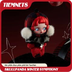 Bộ Mô Hình Blind Box Skullpanda Winter Symphony Plush - Nhân Vật Ngẫu Nhiên 13.5 cm, Chất Liệu PVC - Quà Tặng Độc Đáo Cho Fan Hâm Mộ