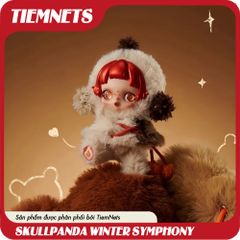 Bộ Mô Hình Blind Box Skullpanda Winter Symphony Plush - Nhân Vật Ngẫu Nhiên 13.5 cm, Chất Liệu PVC - Quà Tặng Độc Đáo Cho Fan Hâm Mộ