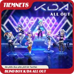 Mô Hình Blind Box Liên Minh Huyền Thoại K/DA All Out - Bộ Sưu Tập 6 Nhân Vật PVC Chất Lượng, Quà Tặng Fan Game