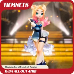 Mô Hình Blind Box Liên Minh Huyền Thoại K/DA All Out - Bộ Sưu Tập 6 Nhân Vật PVC Chất Lượng, Quà Tặng Fan Game