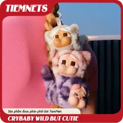 MÔ HÌNH BLIND BOX CRYBABY WILD BUT CUTIE - VINYL PLUSH PENDANT