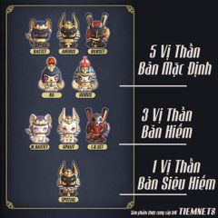 Bộ Mô Hình Blind Box Thần Ai Cập Chibi Cute - Season 1, 9 Nhân Vật PVC/ABS, Quà Tặng Độc Đáo Cho Fan Hâm Mộ
