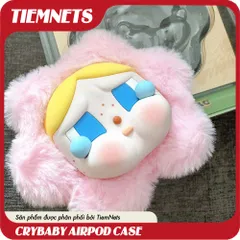 Vỏ bảo vệ AirPods CRYBABY SAD CLUB - Túi tai nghe silicone đủ màu sắc độc đáo cho tín đồ nghệ thuật