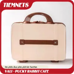 Vali Pucky Rabbit Cafe Siêu Ngọt - Đồ Chơi Designer - Quà Tặng Popmart Dễ Thương для Trẻ Em