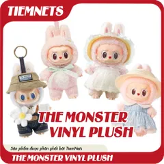 MÔ HÌNH MÓC KHÓA LABUBU HOA CÚC - THE MONSTERS FALL IN WILD 17CM