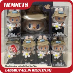 MÔ HÌNH MÓC KHÓA LABUBU HOA CÚC - THE MONSTERS FALL IN WILD 17CM