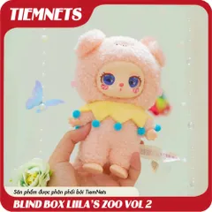 Mô Hình Blind Box Liila's Zoo Vol 2 - Búp Bê Nhồi Bông - Bộ 7 Nhân Vật Khác Nhau, Bảo Đảm Nhận Nhân Vật Secret Hiếm 1:96