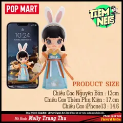 Mô Hình Molly Rước Đèn Trung Thu Đặc Biệt - Đồ Chơi Nghệ Thuật PVC/ABS, Quà Tặng Ý Nghĩa Cho Dịp Tết Trung Thu