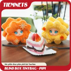 Mô Hình Blind Box Pipi Tinybag - Bộ 7 Nhân Vật PVC/ABS Arttoy Cho Trẻ Em, Gồm Mẫu Hiếm Cherry Blossoms