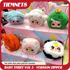 MÔ HÌNH BLIND BOX BABY THREE VOL 3 - VERSION ZIPPER BAG