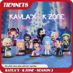 Mô Hình Blind Box Kayla'x K-Zone - Season 3 Cyberpunk - Bộ Sưu Tập 9 Nhân Vật Độc Đáo - Quà Tặng Trẻ Em