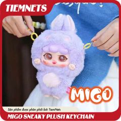 MÔ HÌNH BLIND BOX MIGO SNEAKY PLUSH KEYCHAIN